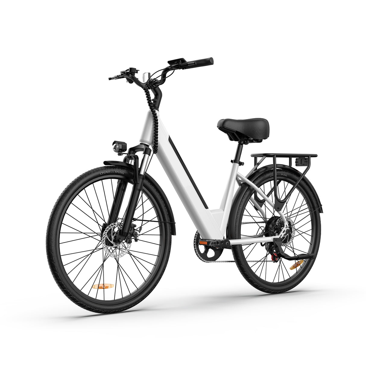 URLIFE E26 26" Step Through Electric Bike 750W Peak Motor 48V 10.4Ah Battery (US)