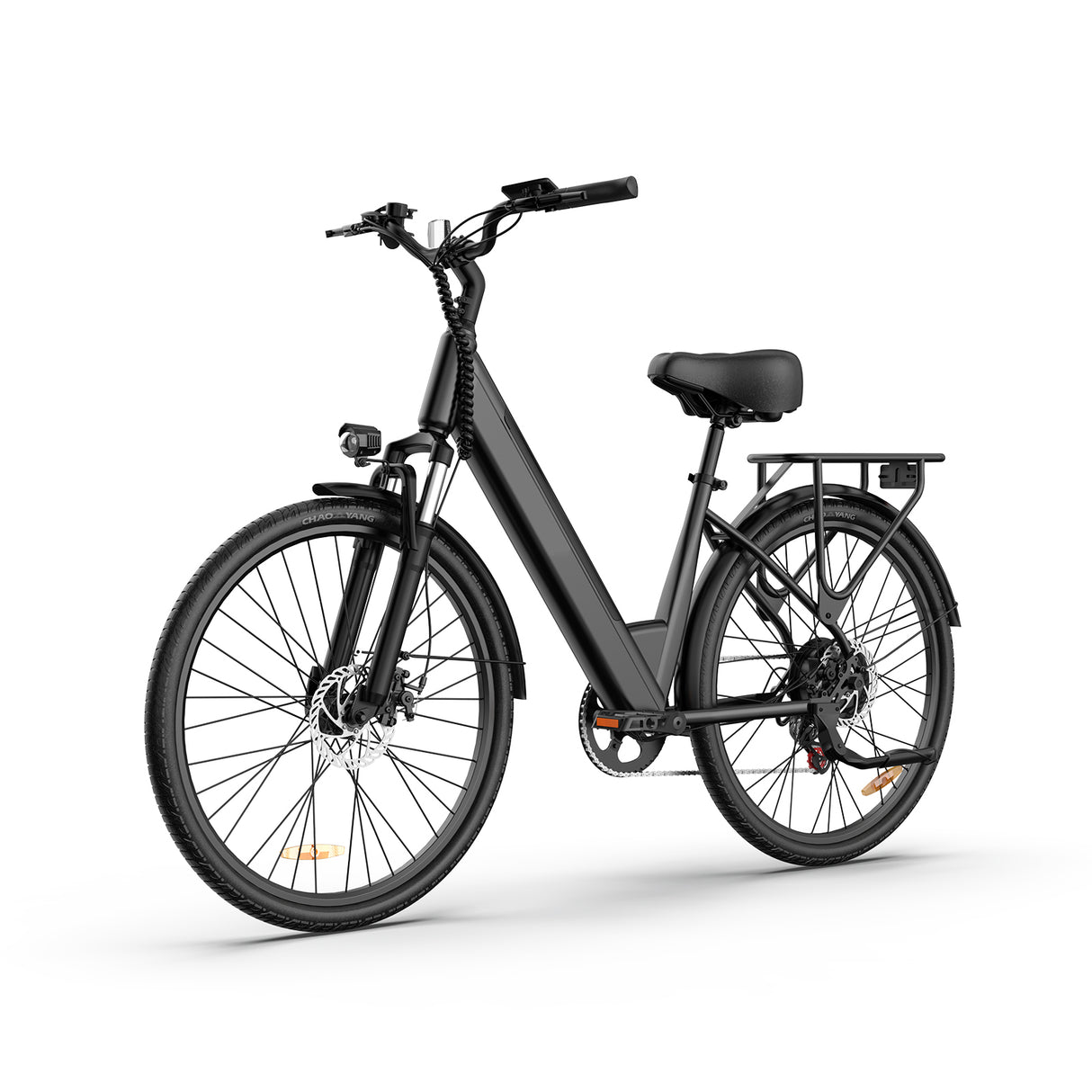 URLIFE E26 26" Step Through Electric Bike 750W Peak Motor 48V 10.4Ah Battery (US)