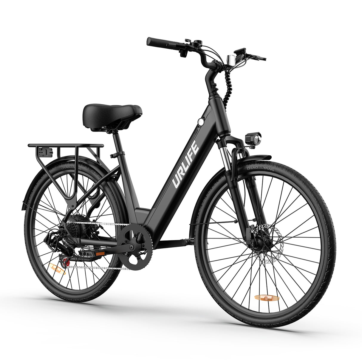 URLIFE E26 26" Step Through Electric Bike 250W Motor 36V 13Ah Battery (EU & UK)