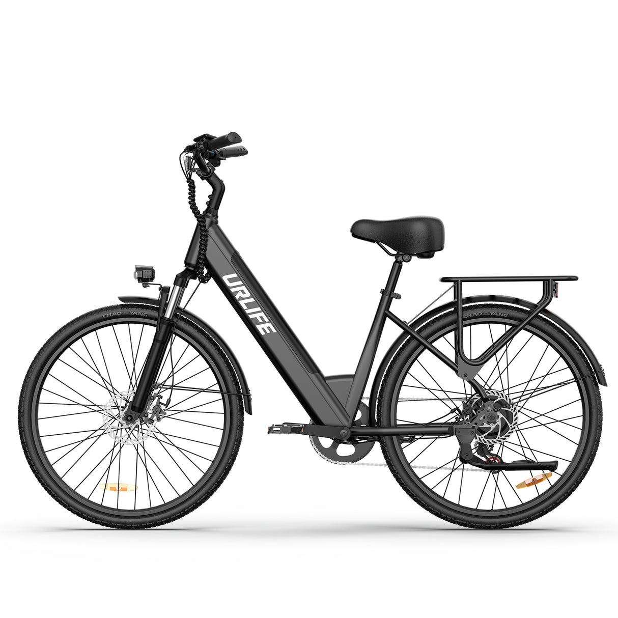 URLIFE E26 26" Step Through Electric Bike 250W Motor 36V 13Ah Battery (EU & UK)