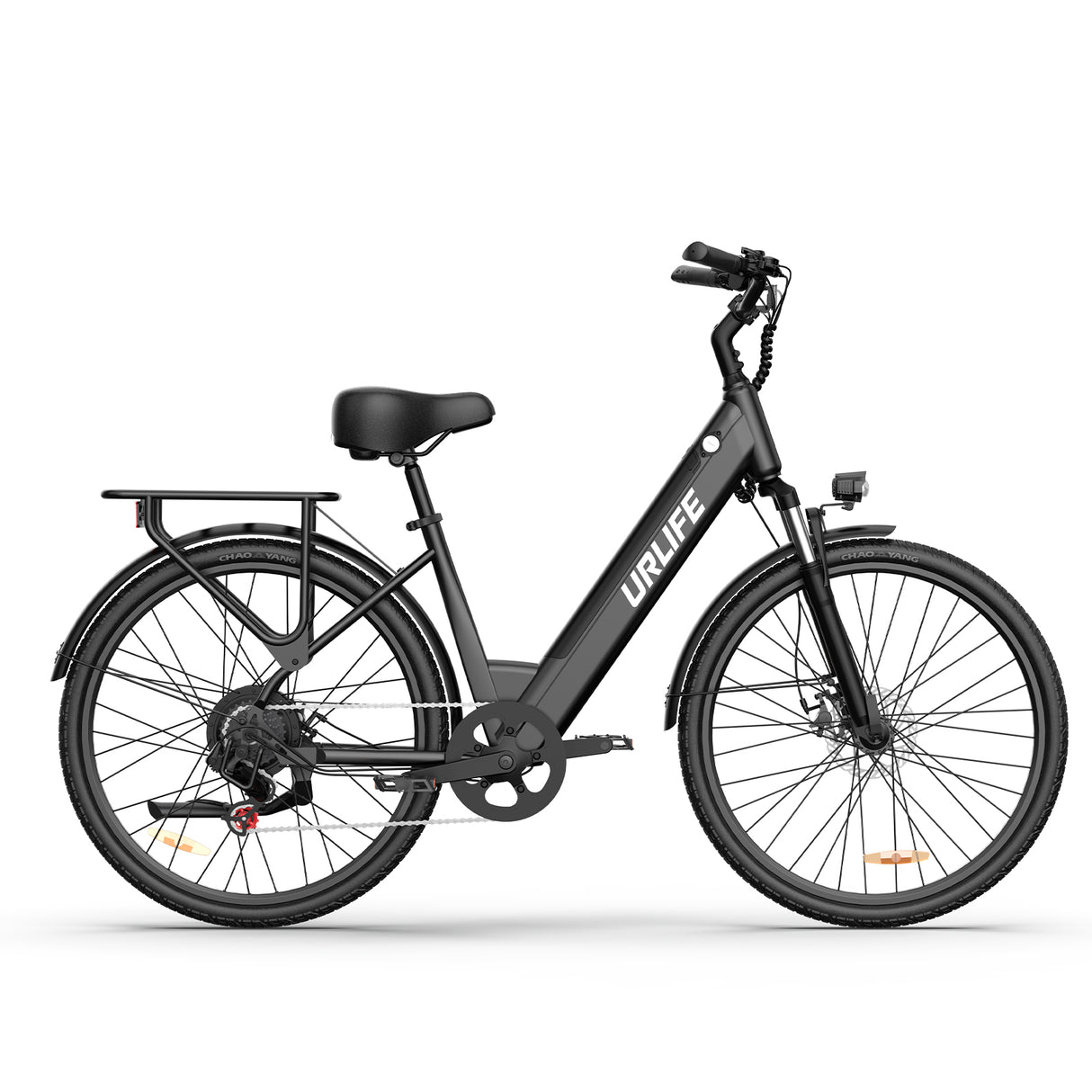 URLIFE E26 26" Step Through Electric Bike 250W Motor 36V 13Ah Battery (EU & UK)