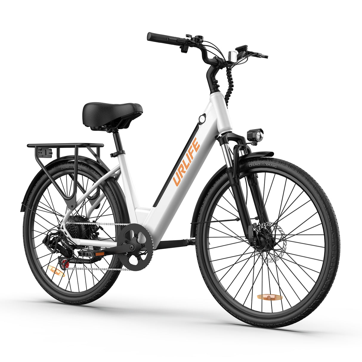 URLIFE E26 26" Step Through Electric Bike 250W Motor 36V 13Ah Battery (EU & UK)