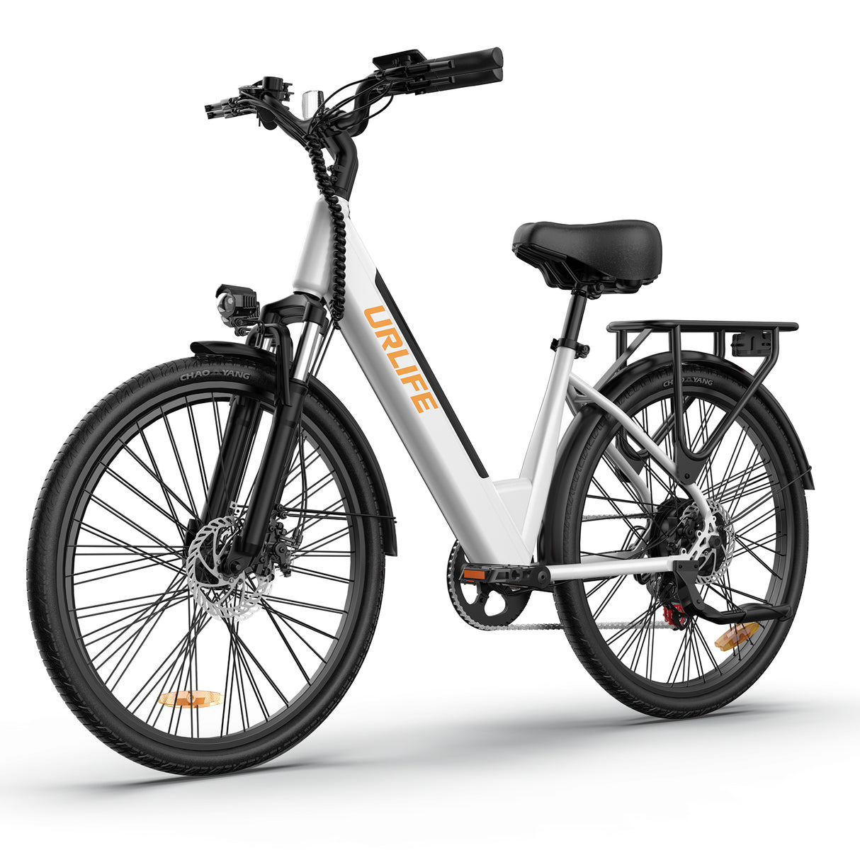 URLIFE E26 26" Step Through Electric Bike 250W Motor 36V 13Ah Battery (EU & UK)