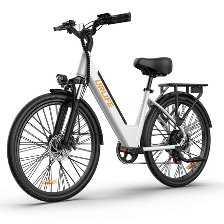 URLIFE E26 26" Step Through Electric Bike 750W Peak Motor 48V 10.4Ah Battery (US edition)