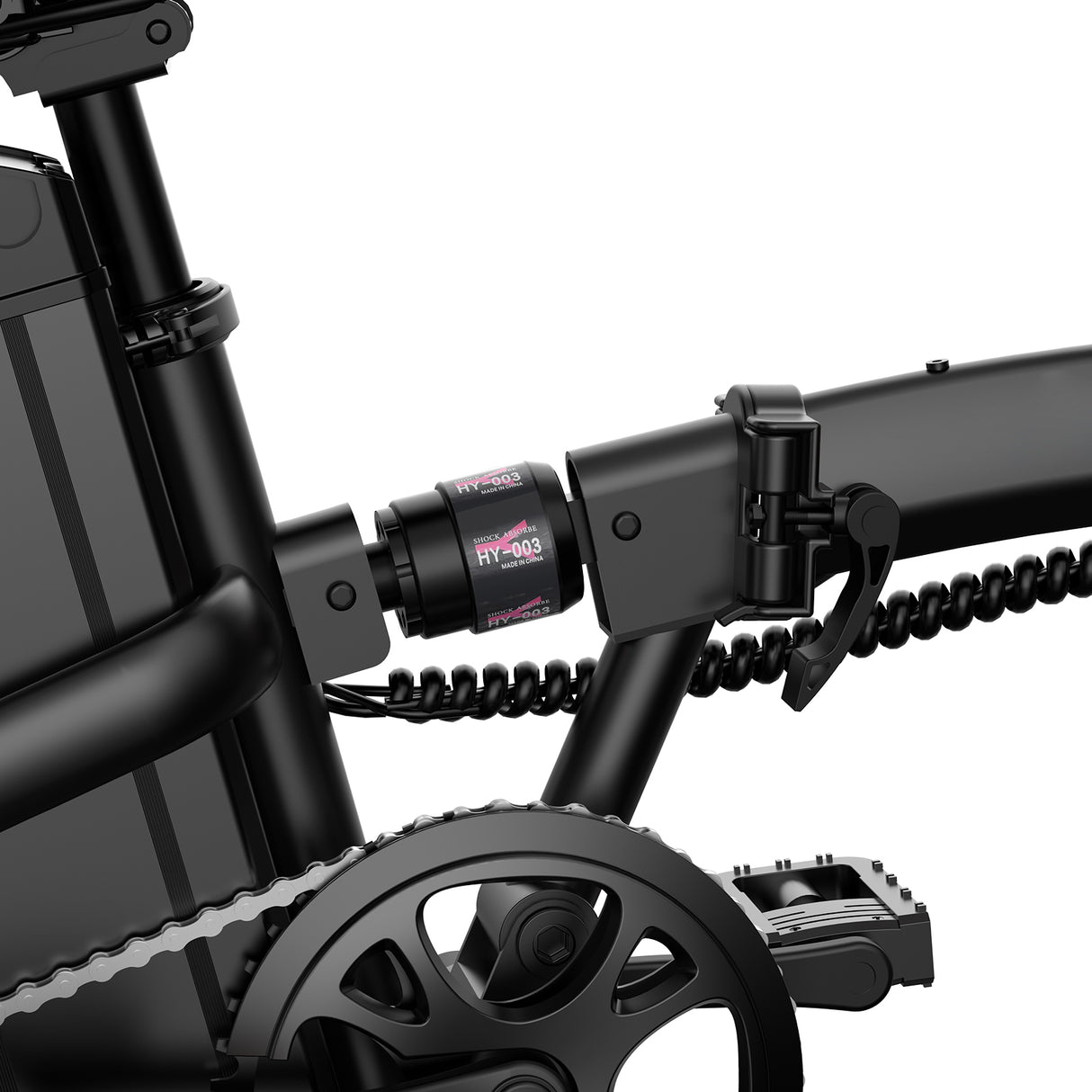 URLIFE F1L 14"Folding Electric Bike 500W Peak Motor 48V 7.5Ah Battery (US edition)