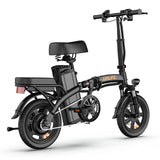 URLIFE F1L 14“ Folding Electric Bike 500W Peak Motor 48V 7.5Ah Battery (US edition)