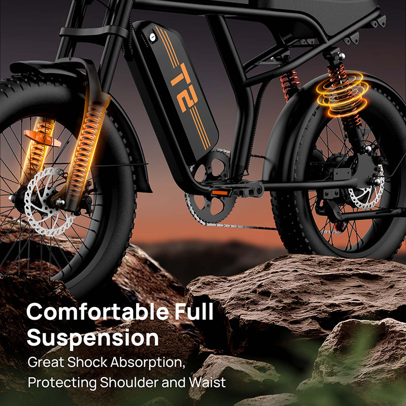 URLIFE T2 20" Electric Dirt Bike 745W Motor 48V 15.6Ah Battery (US Version)