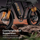 URLIFE T2 20" Electric Dirt Bike 745W Motor 48V 15.6Ah Battery (US Version)