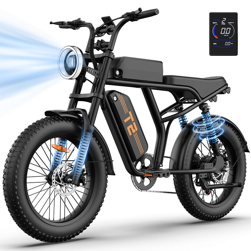 URLIFE T2 20" Electric Dirt Bike 745W Motor 48V 15.6Ah Battery (US Version)