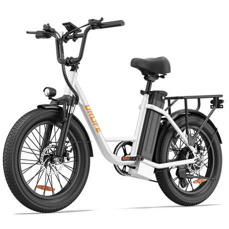 URLIFE E20 20" Step Through Electric Bike 250W Motor 48V 13Ah Battery (EU & UK)