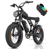 Ridstar Q20 Lite Fat Tires Bicicleta eléctrica 1000W Motor 48V 15Ah Batería