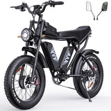 YVY C20(Q20) Pro 20" Fat Tires Electric Bikes 2*1000W Motor 52V 20Ah Dual Battery