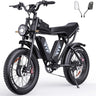 YVY C20(Q20) Pro 20" Fat Tires Electric Bikes 2*1000W Motor 52V 20Ah Dual Battery