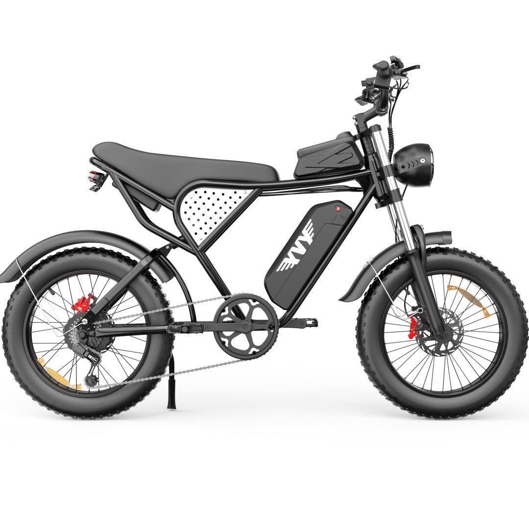YVY C20(Q20) 20" Fat Tires Electric Bikes 1000W Motor 48V 20Ah Battery
