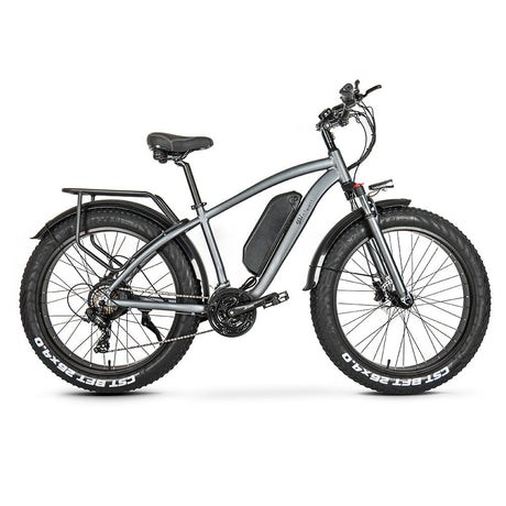 CMACEWHEEL M26 26'' Fat Tire Electric Mountain Bike 750W Motor 48V 17Ah Battery