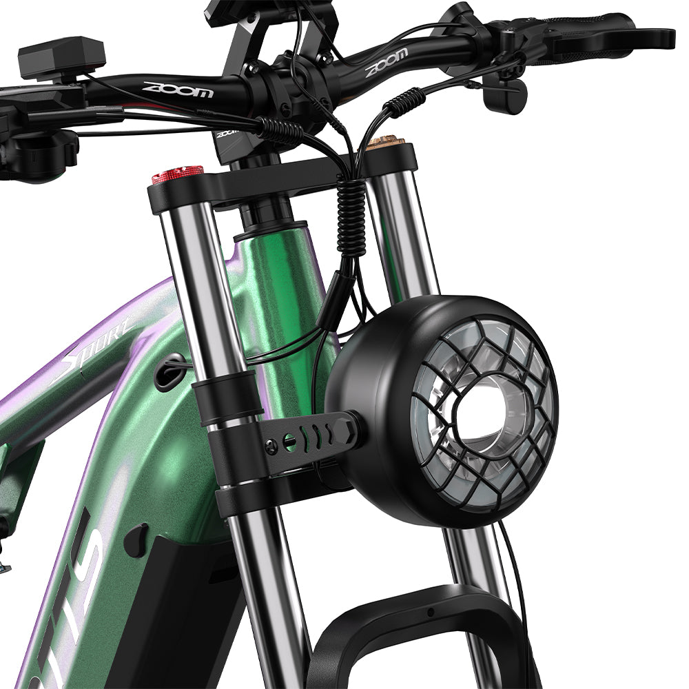 DUOTTS E26 26" Fat Tire Mountain Electric Bike 750W Motor 48V 20Ah Battery