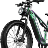DUOTTS E26 26" Fat Tire Mountain Electric Bike 750W Motor 48V 20Ah Battery