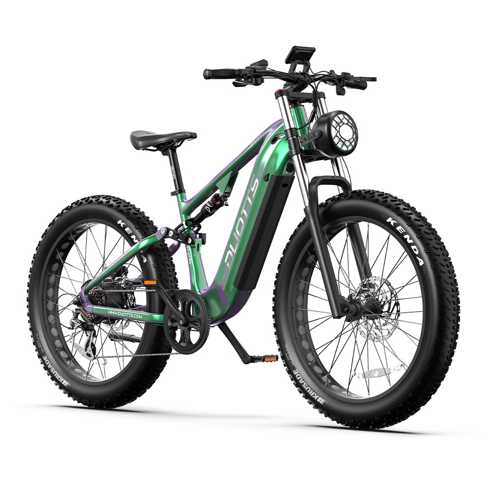 DUOTTS E26 26" Fat Tire Mountain Electric Bike 750W Motor 48V 20Ah Battery