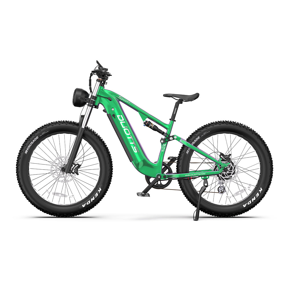 DUOTTS E26 26" Fat Tire Mountain Electric Bike 750W Motor 48V 20Ah Battery