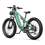 DUOTTS E26 26" Fat Tire Mountain Electric Bike 750W Motor 48V 20Ah Battery