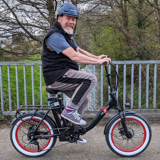 ONESPORT OT16-2 20" Folding Electric Commuter Bike 250W Motor 48V 17Ah Battery Support APP