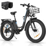 RIDSTAR MN26 26" Fat Tires Electric City Bike 1500W Motor 48V 20Ah Battery