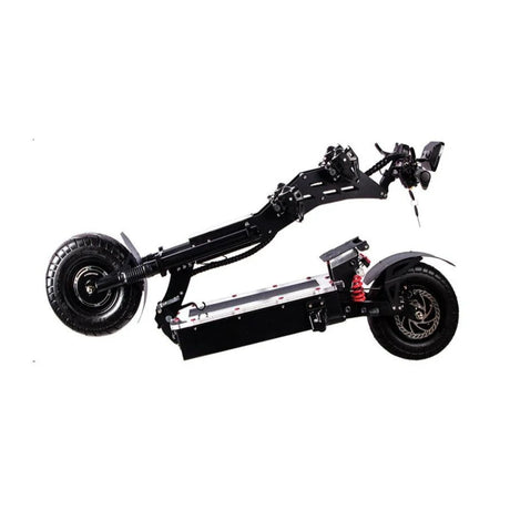 TOURSOR X1372V 13" Folding Electric Scooter with Seat 4000W*2 Dual Motors 72V 40Ah Battery