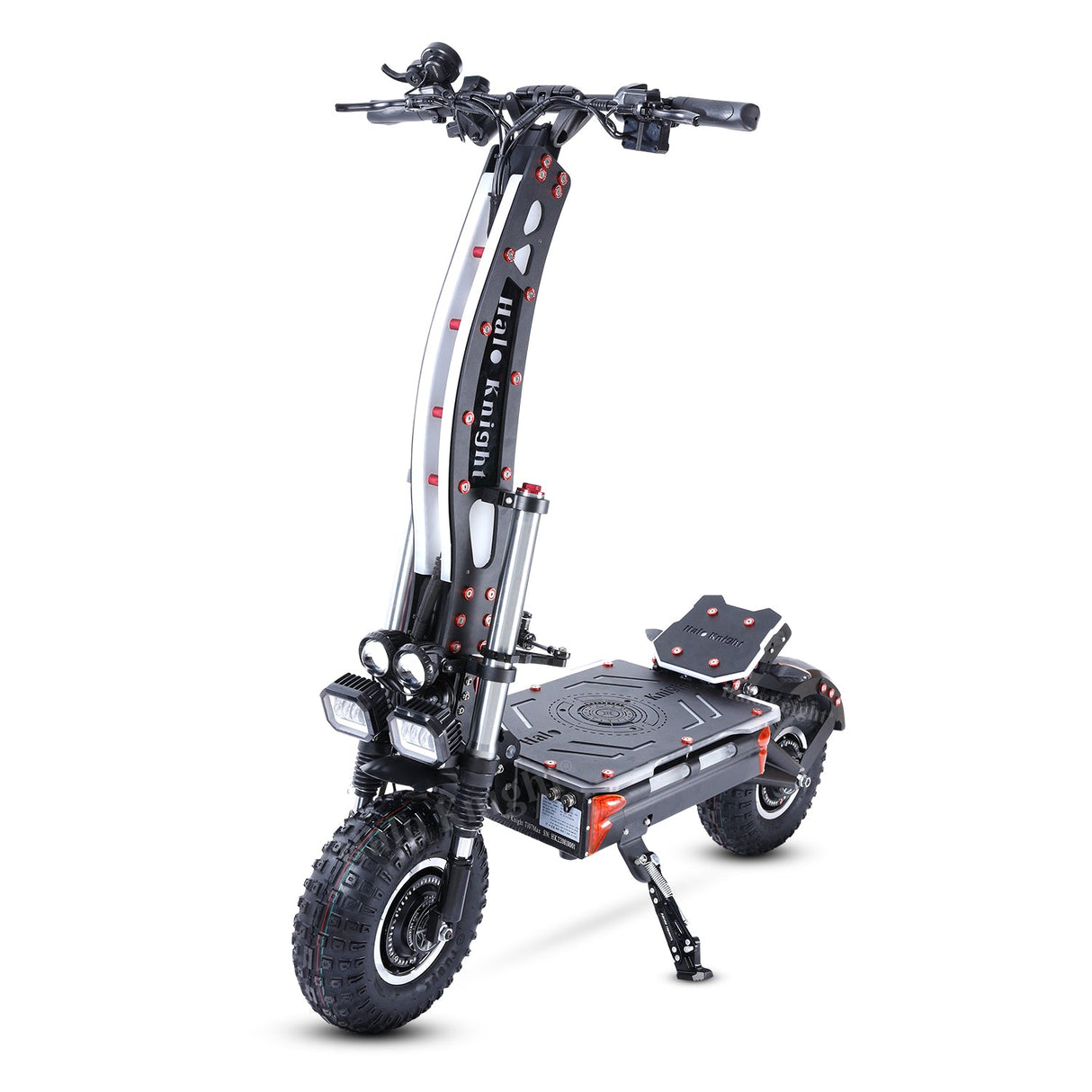 HALO KNIGHT T107 Max 14" Off-Road Foldable Electric Scooter 2*4000W Motors 72V 50Ah Battery
