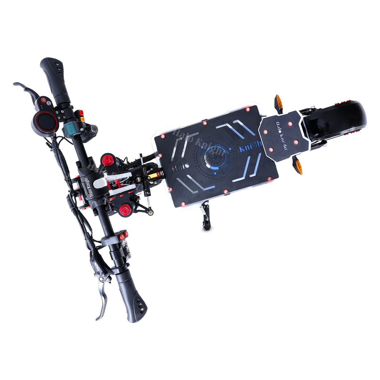 HALO KNIGHT T107 Max 14" Off-Road Foldable Electric Scooter 2*4000W Motors 72V 50Ah Battery