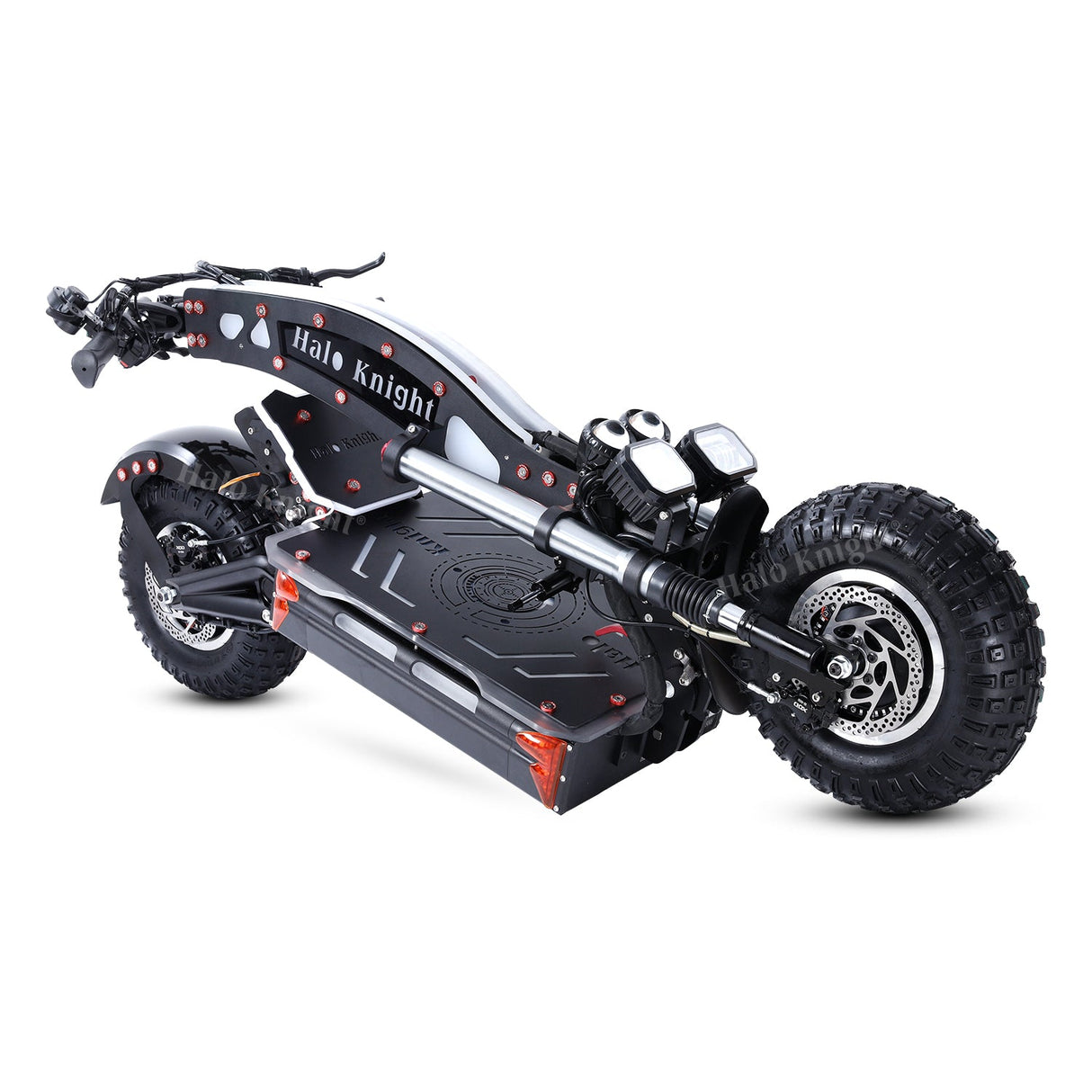 HALO KNIGHT T107 Max 14" Off-Road Foldable Electric Scooter 2*4000W Motors 72V 50Ah Battery