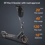 HONEYWHALE E9 Max 10" Foldable Electric Scooter 500W Motor 36V 10Ah Battery (ABE)