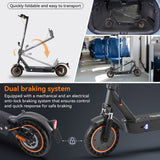 HONEYWHALE E9 Max 10" Foldable Electric Scooter 500W Motor 36V 10Ah Battery (ABE)