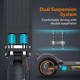 HONEYWHALE E9 Max 10" Foldable Electric Scooter 500W Motor 36V 10Ah Battery (ABE)