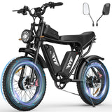 YVY C20Max(Q20 Pro) 20" Fat Tires Electric Bikes 2*1000W Motor 52V 20Ah Dual Battery