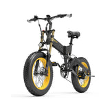 LANKELEISI X3000PLUS-UP 20" All-Terrain Electric Bike 1000W Motor 48V 17.5Ah Battery