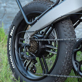 LUCKEEP X1 20" Folding Electric Bike 1000W(1500W Peak) Motor 48V 15Ah Battery