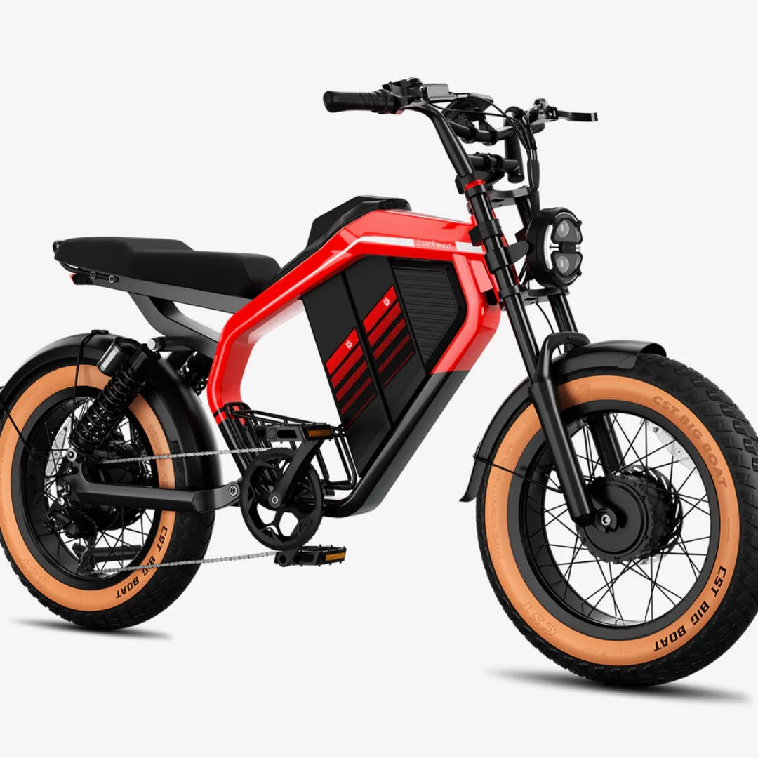 LUCKEEP M5 Ultra 20" Electric Dirt Motorbike 1000W*2 Dual Motors 52V 20Ah+20Ah Battery