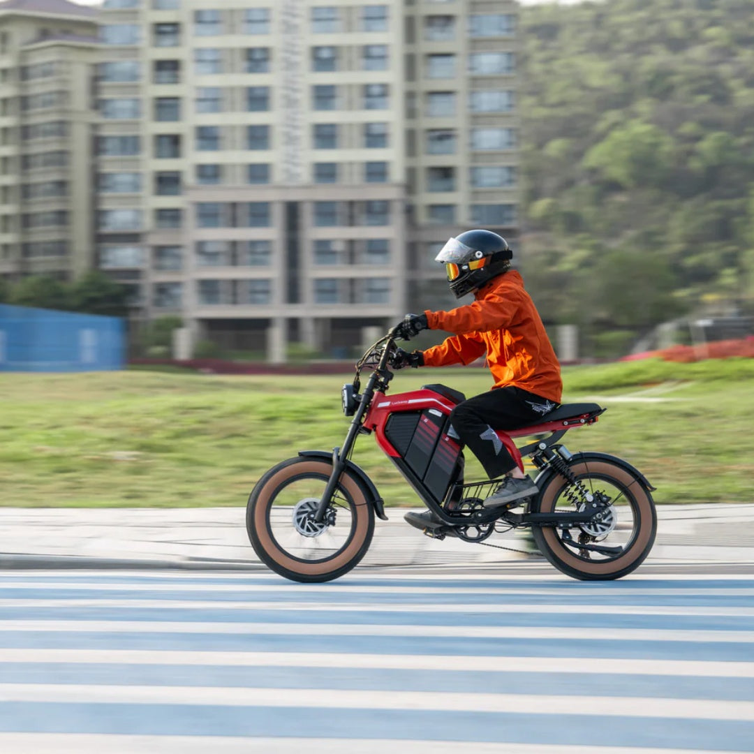 LUCKEEP M5 Ultra 20" Electric Dirt Motorbike 1000W*2 Dual Motors 52V 20Ah+20Ah Battery