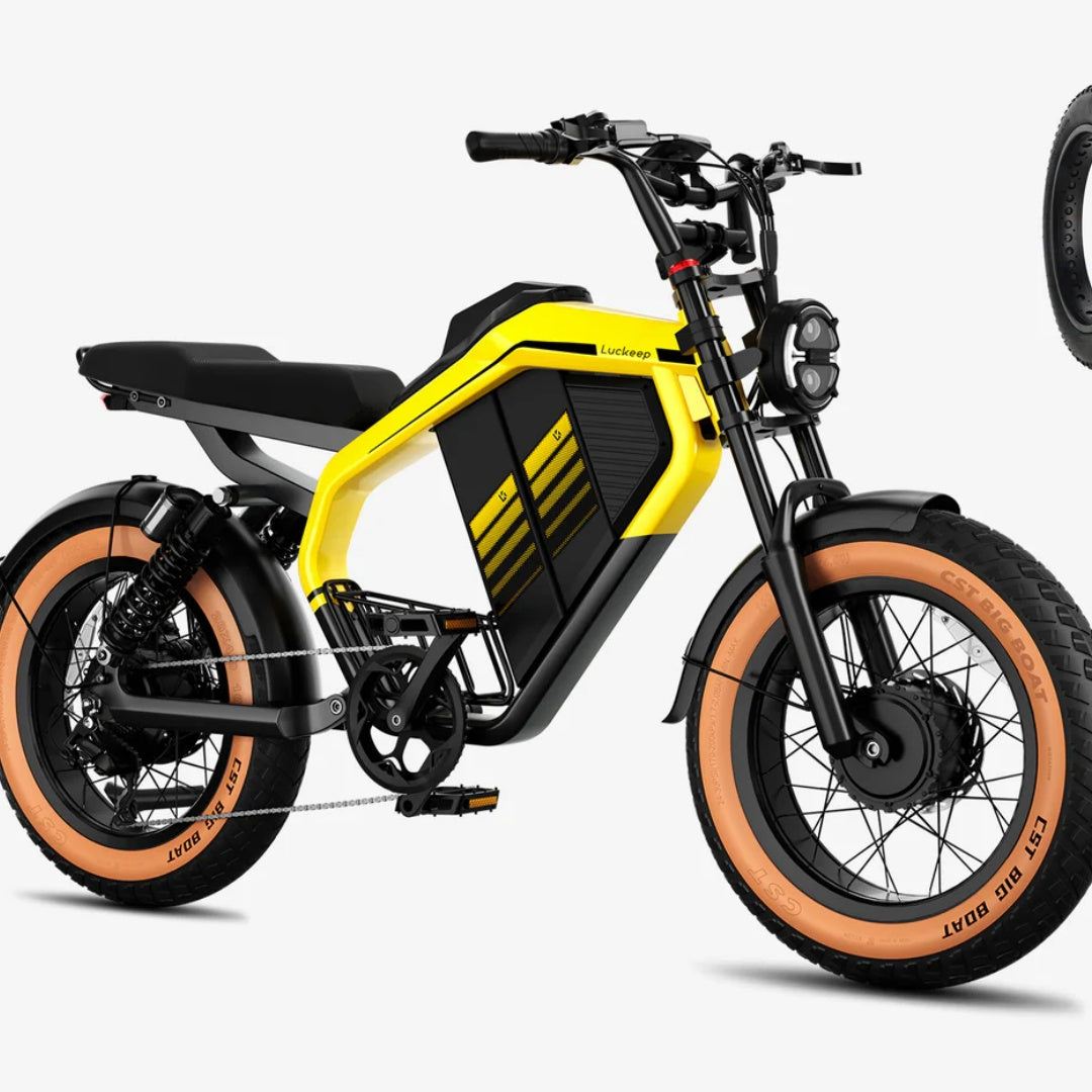 LUCKEEP M5 Ultra 20" Electric Dirt Motorbike 1000W*2 Dual Motors 52V 20Ah+20Ah Battery