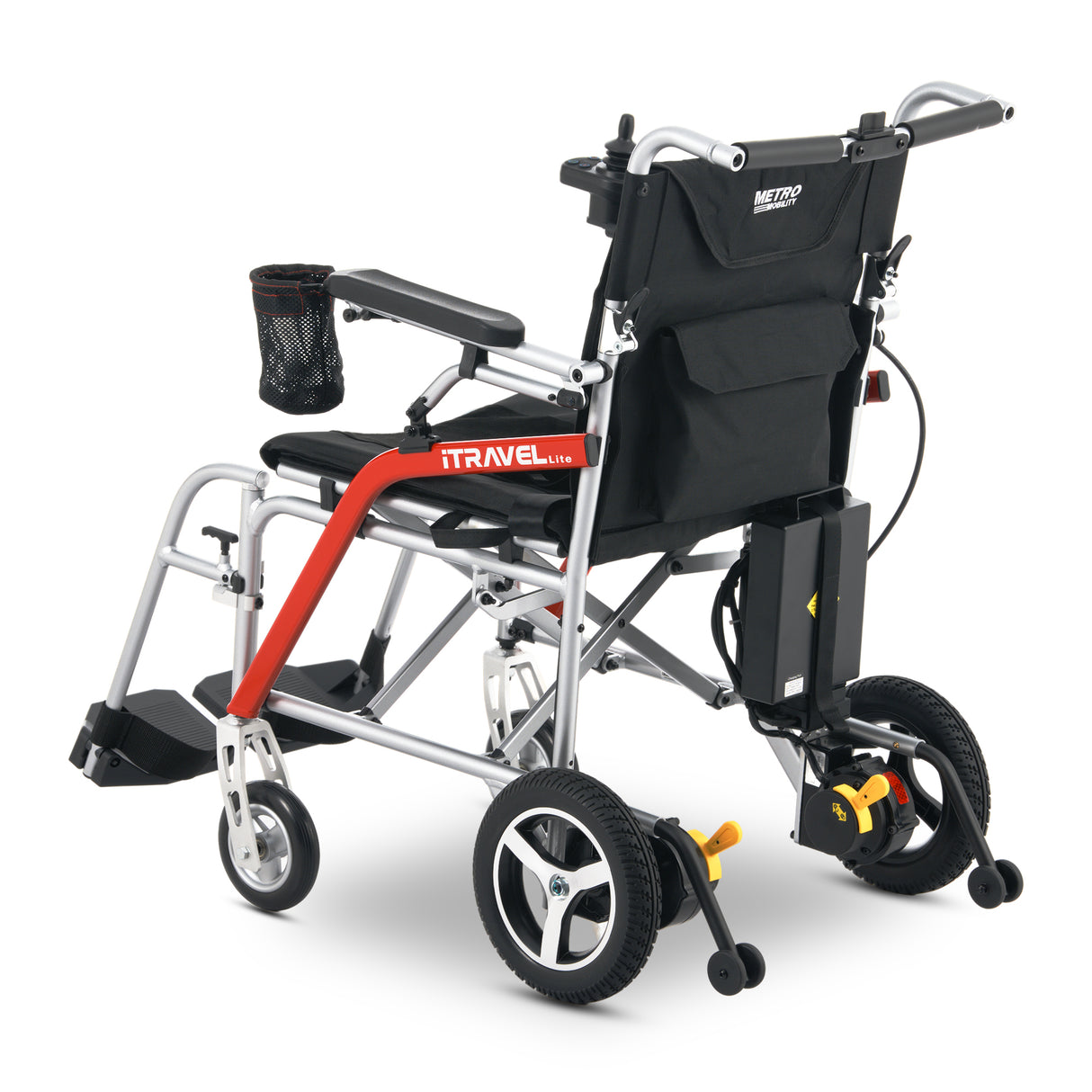 METRO MOBILITY ITRAVEL LITE 10" 4 Wheel Mobility Electric Wheelchairs 300W Motor 24V 10Ah Battery