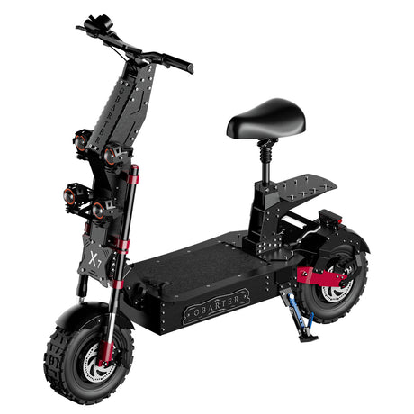 OBARTER X7 14" Super Off-Road Electric Scooter 2*4000W Motors 60V 60Ah Battery With Seat