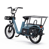 ONESPORT OT01 20" Step-Through Longtail Cargo Electric Bike 650W Motor 48V 27Ah Battery