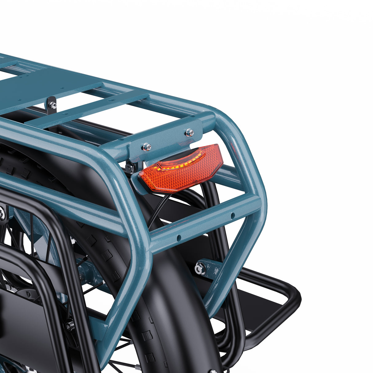 ONESPORT OT01 20" Step-Through Longtail Cargo Electric Bike 650W Motor 48V 27Ah Battery