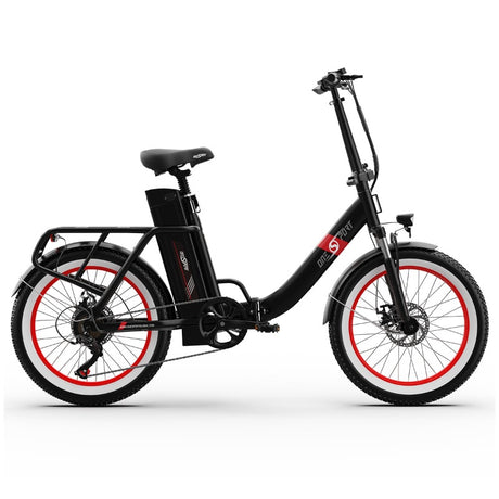 OneSport OT16-2 Bicicletta elettrica pieghevole da 20'' per pendolari Motore 250W Batteria 48V 15.6Ah Supporto APP