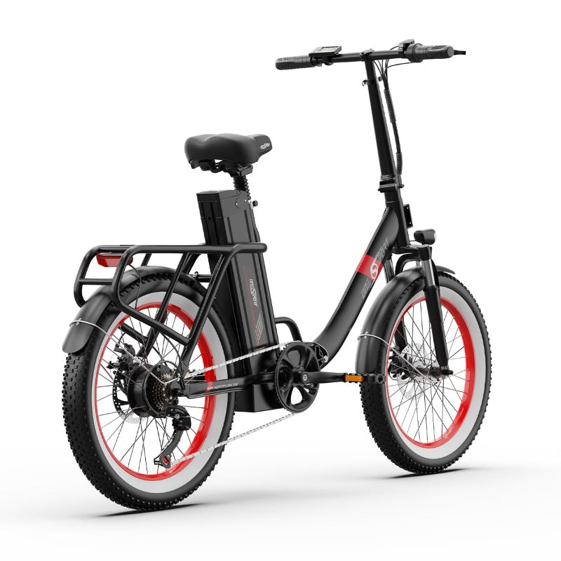 OneSport OT16-2 20 ''vélo de banlieue électrique pliant 250W moteur 48V 15.6Ah batterie Support APP