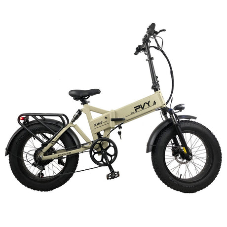 PVY Z20 Plus 20'' Fat Tire Electric Folding  Bike 500W Motor 48V 14.5Ah Battery