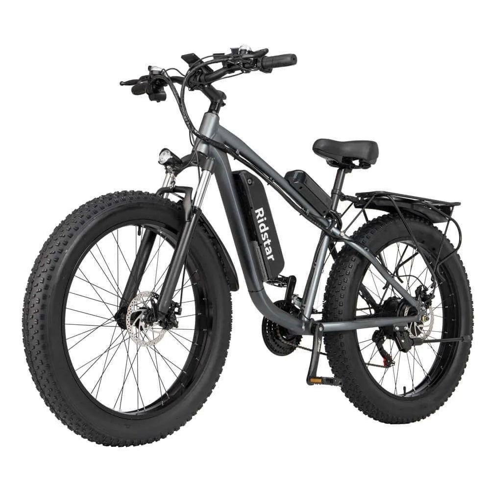 YVY E26 26" Fat Tires Mountain Electric Bike 1500W Motor 48V 15.6Ah Battery