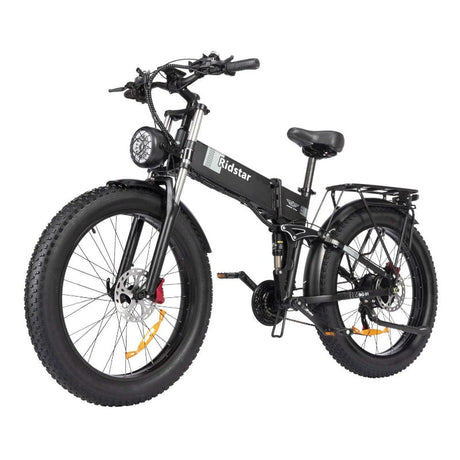 Ridstar H26 Pro 26'' Electric Folding Bike 1500W Motor 48V 23Ah Battery