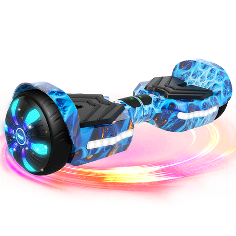 Simate Version K1 6.5'' Bluetooth Hoverboard For Kids 500W Motor 8.5 mph Max Speed & 8.5 Miles Max Range
