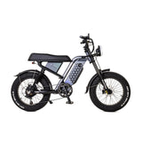 SNAPCYCLE Warrior 20" Fat Tire All-terrain Electric Bike 750W Motor 48V 15Ah Battery